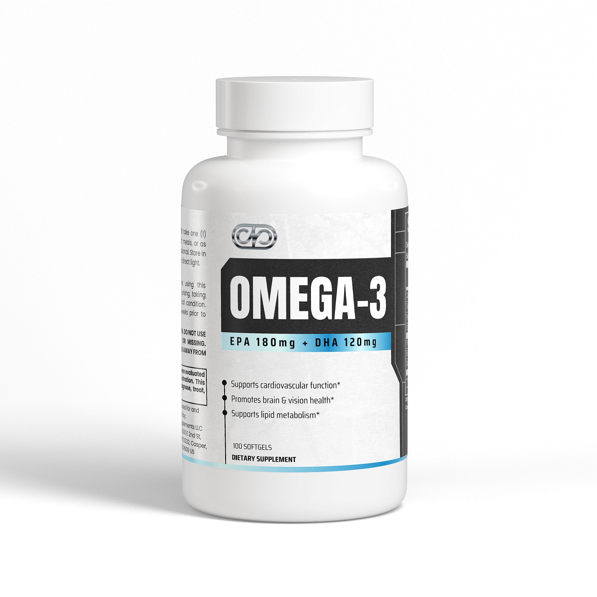 Omega-3 EPA 180mg + DHA 120mg