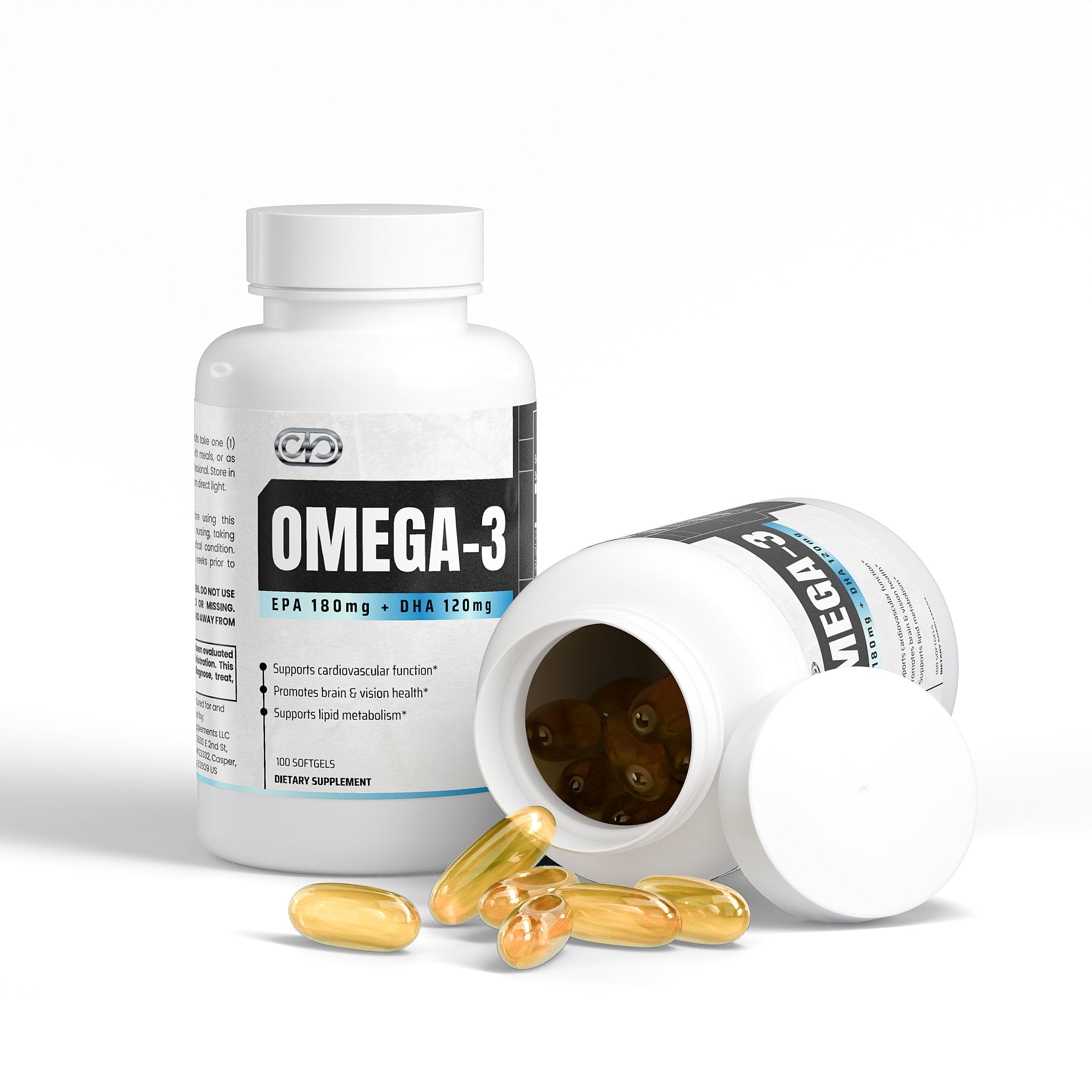 Omega-3 EPA 180mg + DHA 120mg